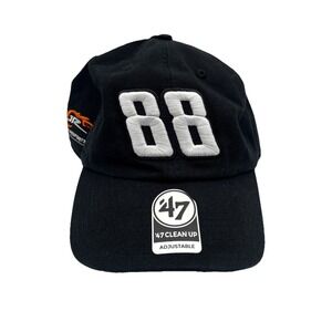 47 Brand Dale‎ Earnhardt Jr #88 Clean Up Adjustable Hat Cap Black Adult